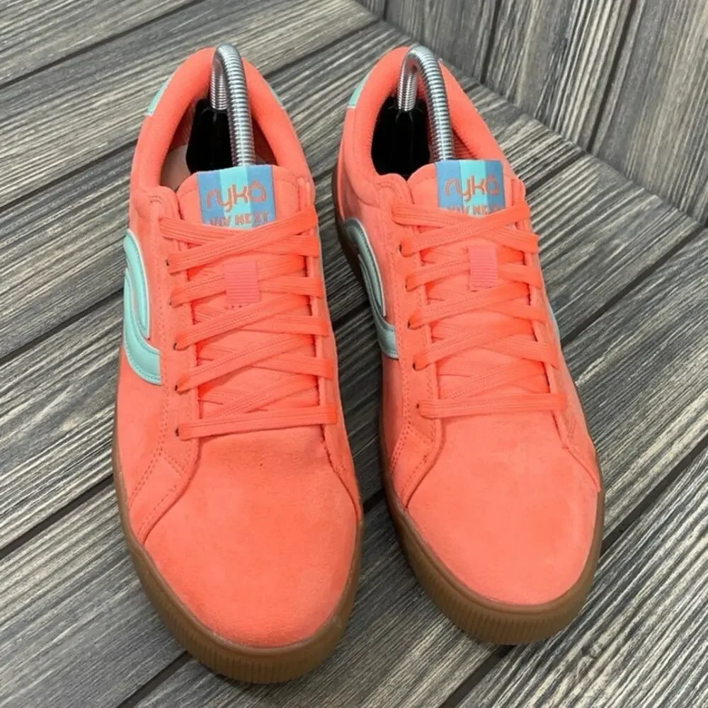 Ryka Viv Next Women Shoe Sneaker Lifestyle‎ Casual Coral Mint Sz 8.5 J4745F1800